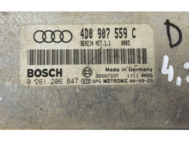 Řídící jednotka 4D0907559C, 26SA7337 Audi A8 S8 D2 4D 1998