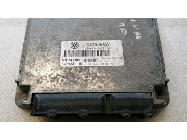 Řídící jednotka 047906027, 5WP4331 Volkswagen Lupo 2001