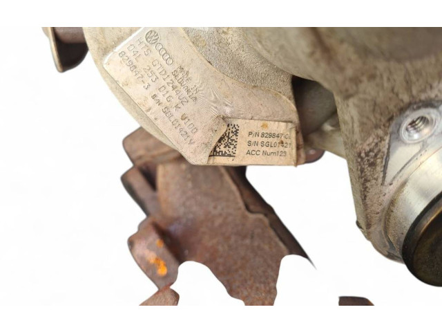 Турбина Skoda Rapid (NH) 04L253016K для двигателя CXM