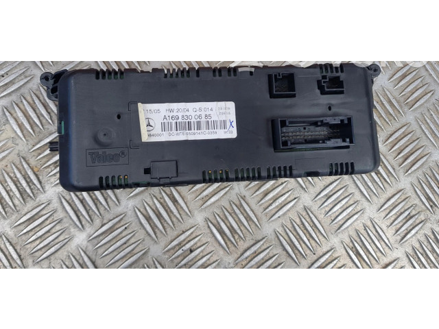 Блок управления климат-контролем A1698300685 Mercedes-Benz A W169