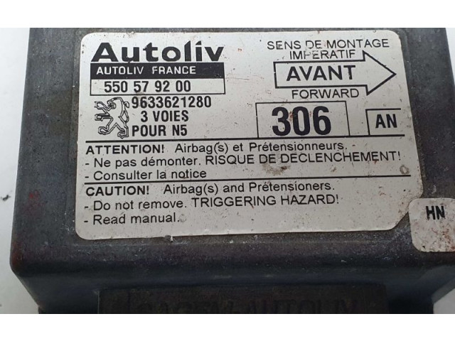 Блок подушек безопасности 9633621280   Peugeot 306