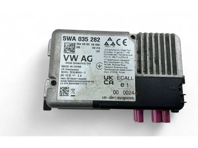 Поршень Antenos valdymo blokas DLAA 5WA035282 Audi Q2 -