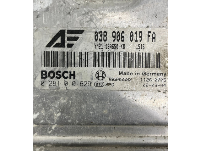 Блок управления двигателя 038906019FA, 28SA5592 Ford Galaxy