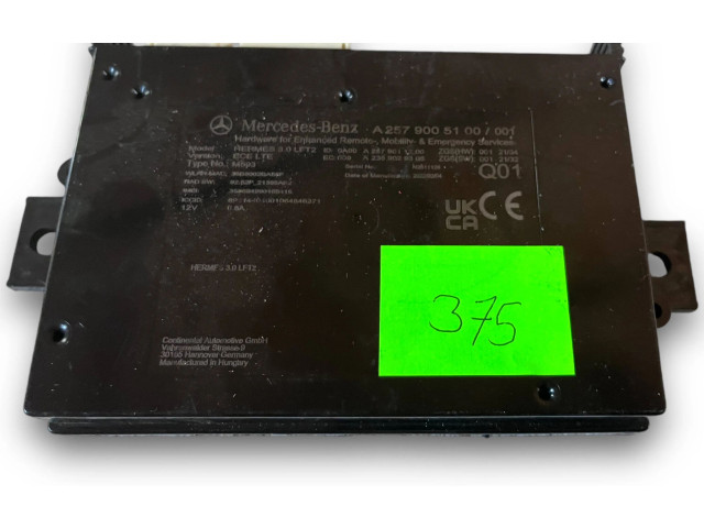 Блок комфорта S375, A2579005100   Mercedes-Benz CLS C257   