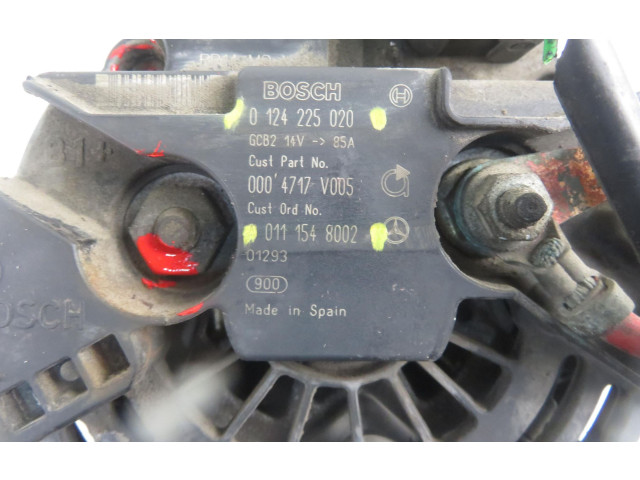 Генератор 0124225020, 0111548002 Smart ForTwo I