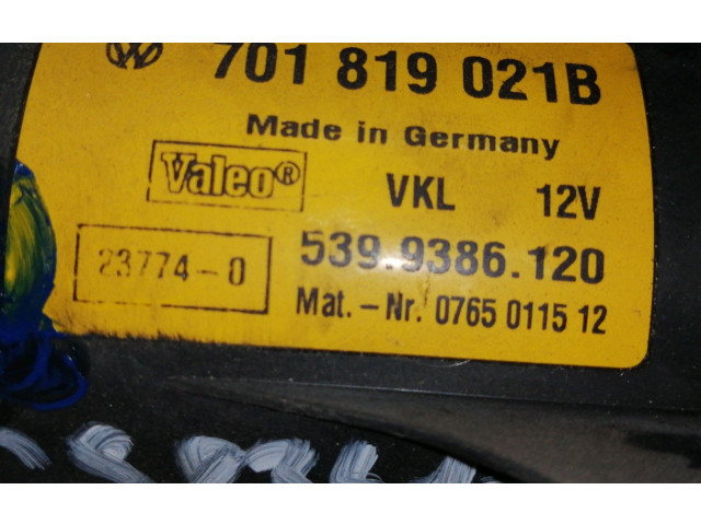 Вентилятор печки    701819021B, 5399386120   Volkswagen Transporter - Caravelle T4