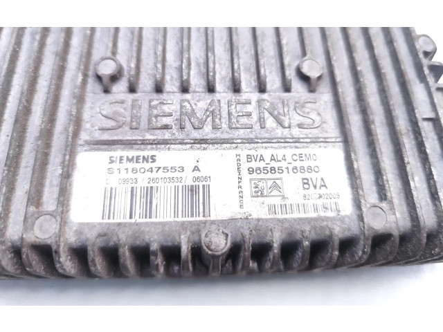 Блок управления коробкой передач 9658516880, S118047553 Citroen Xsara Picasso