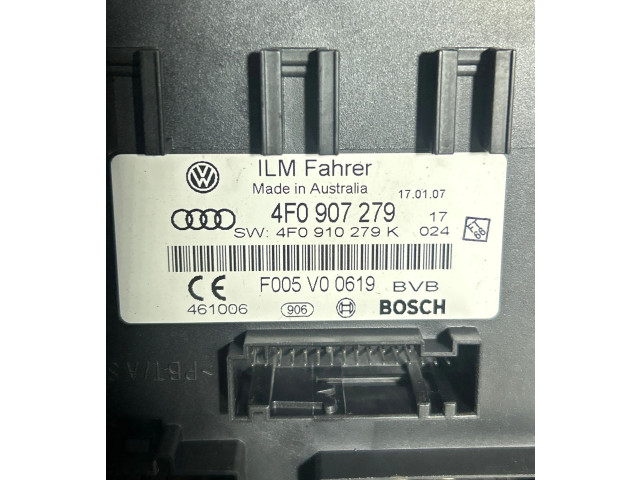 Блок комфорта 4F0910279K, F005V00619 Audi A6 S6 C6 4F