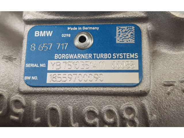 Turbodmychadlo Нагнетатель 8657717, 8657717 BMW 7 G11 G12