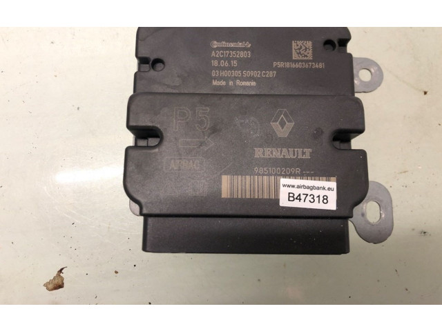 Блок подушек безопасности Dacia Duster