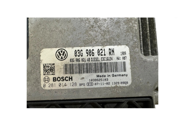 Блок управления двигателя 03G906021RN, 03G906021AB   Volkswagen Cross Touran I
