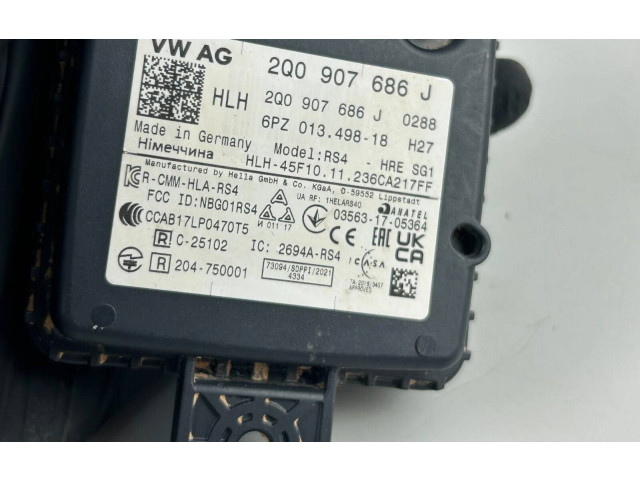 Модуль управления слепым пятном 2Q0907686J Volkswagen Golf VIII