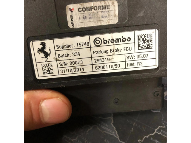 Блок управления 620011850 Ferrari California 149M