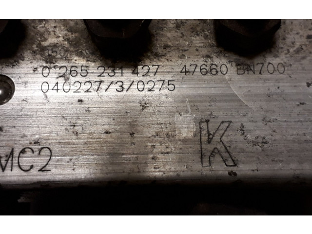 Блок АБС 0265231427 Nissan Almera N16 2000-2010 года