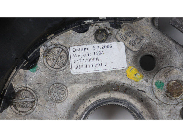 Руль Skoda Superb B5 (3U)  2001 - 2008 года 3U0419091J      