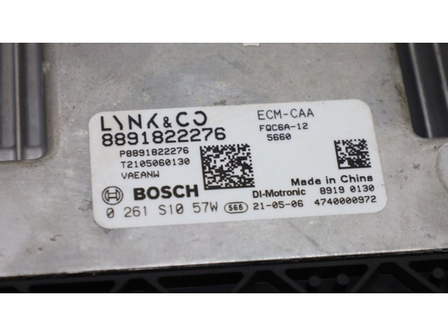 Блок управления впрыском 0261S1057W Lynk & co 01