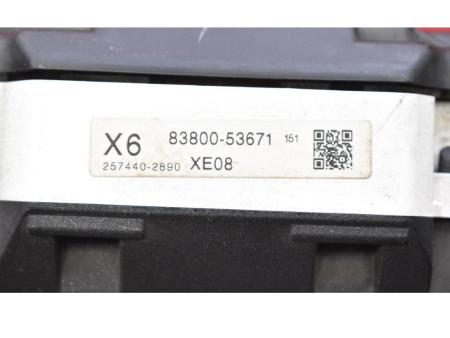 Панель приборов 83800-53671, 83800-53671 Lexus IS 220D-250-350