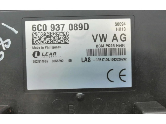 Блок управления двигателя 6C0937089D, 6C0937089D Skoda Rapid (NH)