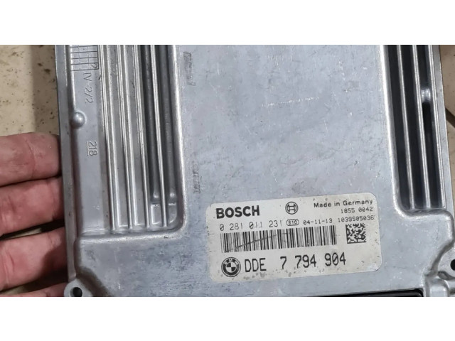 Řídící jednotka 7794904, 0281011231 BMW 7 E65 E66 2006