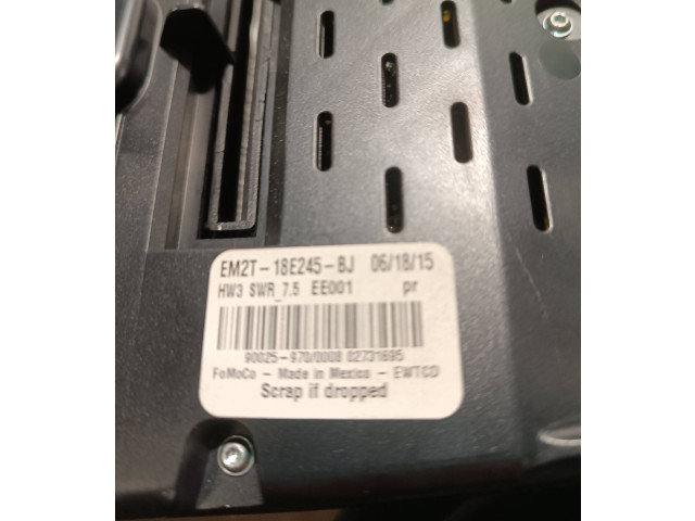 Блок управления климат-контролем EM2T18E245BJ Ford S-MAX