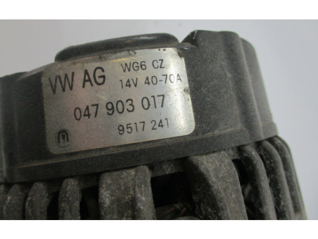 Генератор 047903017, 9517241 Skoda Fabia Mk1 (6Y)