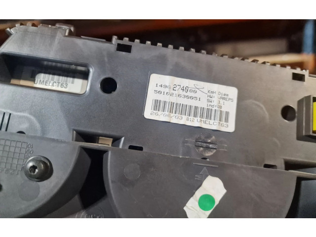 Панель приборов 1496274080 Citroen C8