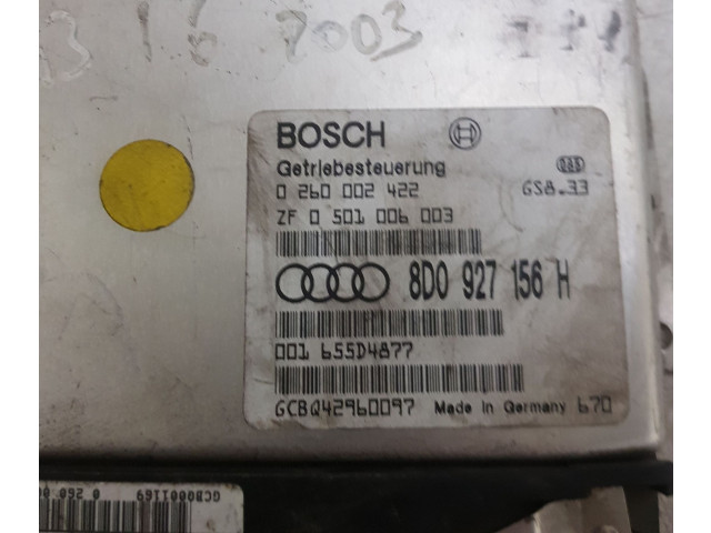 Блок управления коробкой передач 8D0927156H, 0260002422   Audi A3 S3 8P