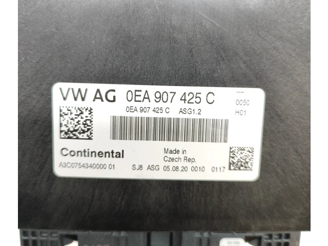 Блок управления двигателя 0EA907425C, A3C0754340000 Volkswagen ID.3