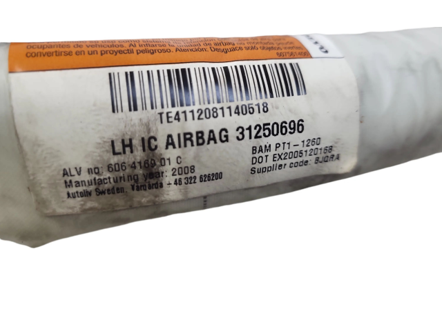 Боковая подушка безопасности 31250696, TE4112081140518   Volvo V70