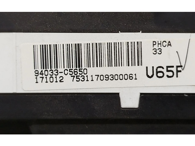 Панель приборов 94033C5650   KIA Sorento       