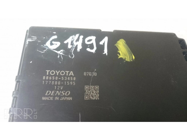 Блок управления климат-контролем 8865053450, G1491   Lexus IS III XE30