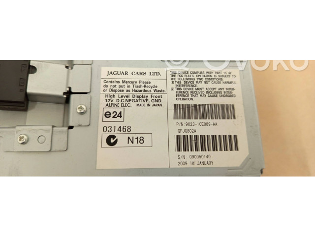 Дисплей 9X2310E889A, 9X2310E889AA Jaguar XF X250