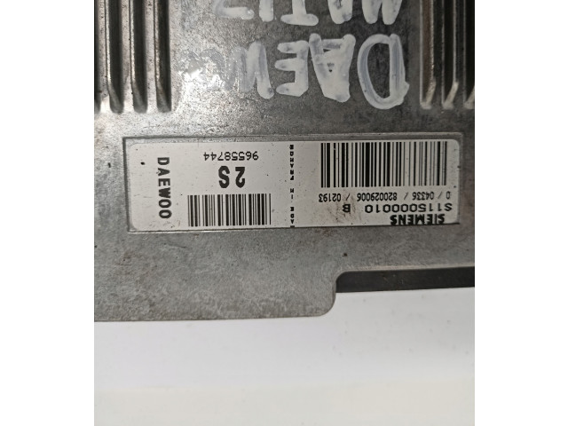 Řídící jednotka 96558744 Daewoo Matiz 2001