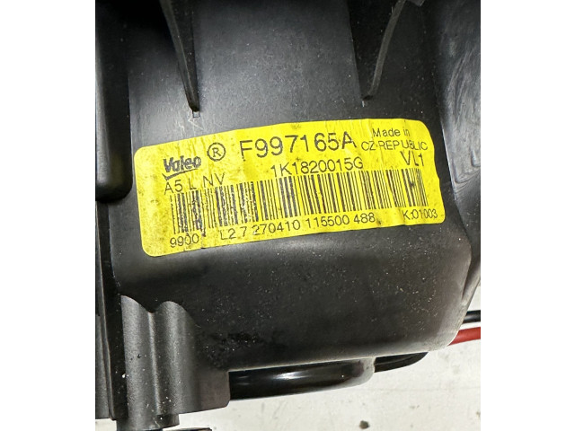 Вентилятор печки 1K1820015G, 3C0907521F Skoda Octavia Mk2 (1Z)