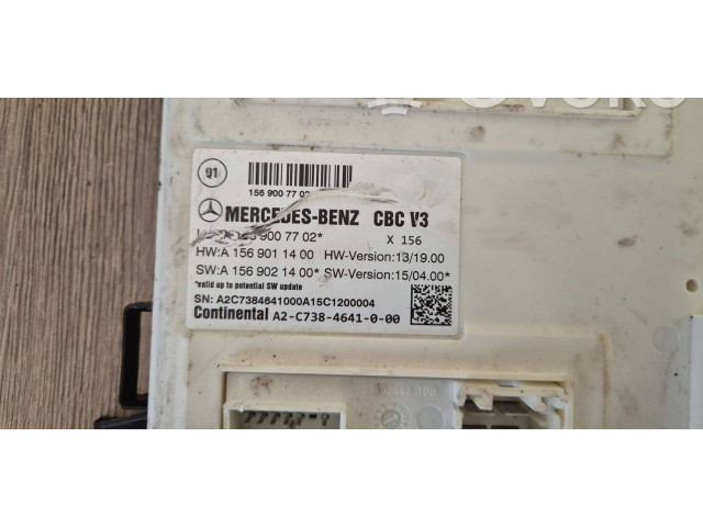 Блок комфорта A1569007702w, A1569011400   Mercedes-Benz GLA W156   