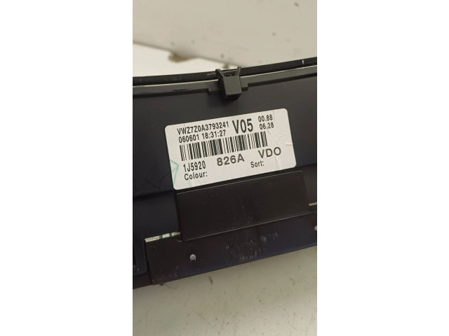 Панель приборов 1J5920826A, 060601183127 Volkswagen Bora