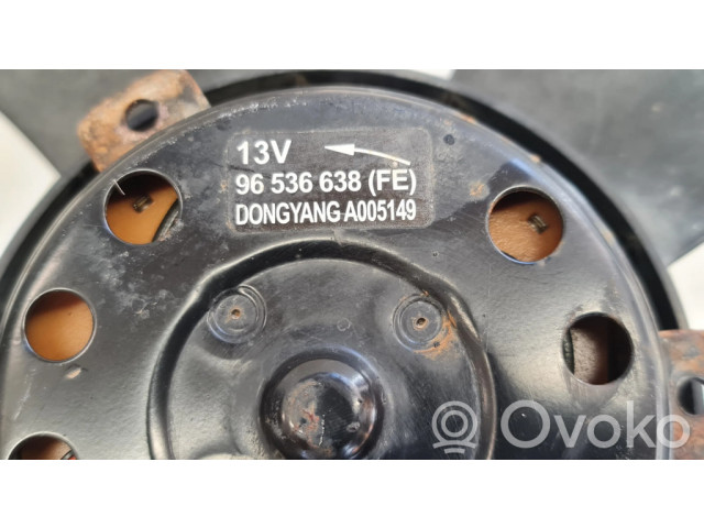 Вентилятор радиатора     96536638    Chevrolet Aveo 1.4