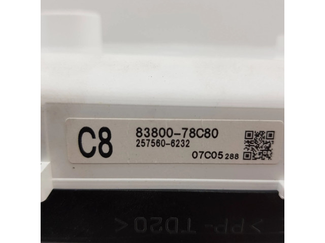 Панель приборов 8380078C80, 07C05288 Lexus NX