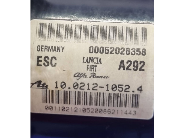 Блок АБС 00052026358, A292   Opel  Combo D  2011 - 2017 года