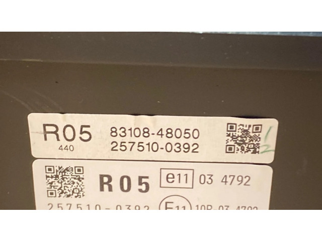 Дисплей 8310848050, 2575100392 Lexus RX 450H