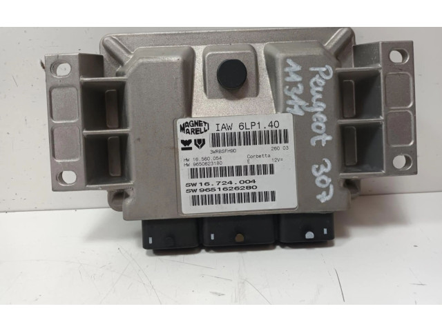Блок управления двигателем ECU 9651626280 Peugeot 307 CC
