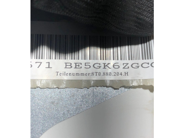 Подушка безопасности пассажира 8T0880204H, BE5K6ZGC0 Audi A5 Sportback 8TA