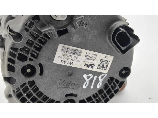 Генератор 04L903024   Audi A5 2.0     