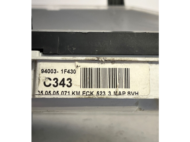Панель приборов 940031F430, C343   KIA Ceed       