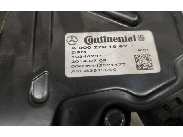 Блок управления коробкой передач A0002701952   Mercedes-Benz CLS C218 X218