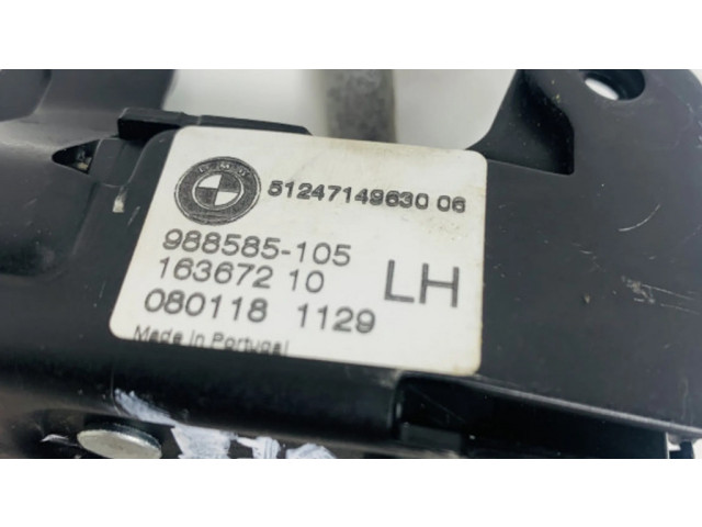 Zámek zadních dveří 5124714963006, 988585105 BMW X5 E70 2008