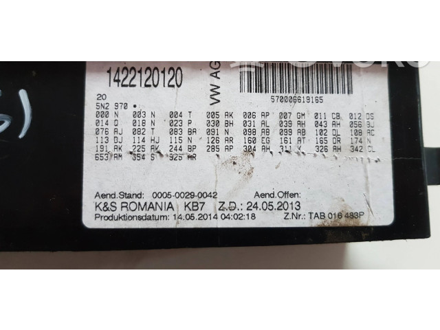   Pojistková skříňka 5N0971845E, 1422120120   Volkswagen Tiguan 2015