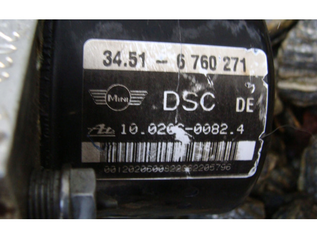 Блок АБС 6760271 Mini One - Cooper R50 - 53 2001 - 2006 года