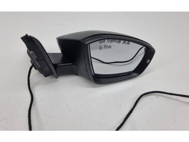 Зеркало электрическое        Skoda Octavia Mk3 (5E)  2013 - 2019 года   