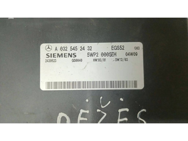 Блок управления коробкой передач A0325452432   Mercedes-Benz E W211